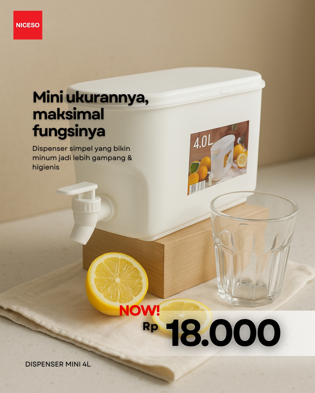 Dispenser Mini 4L