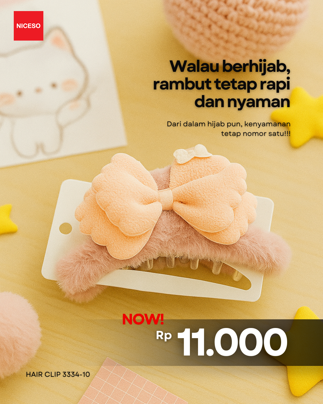 Hair Clip 3334-10